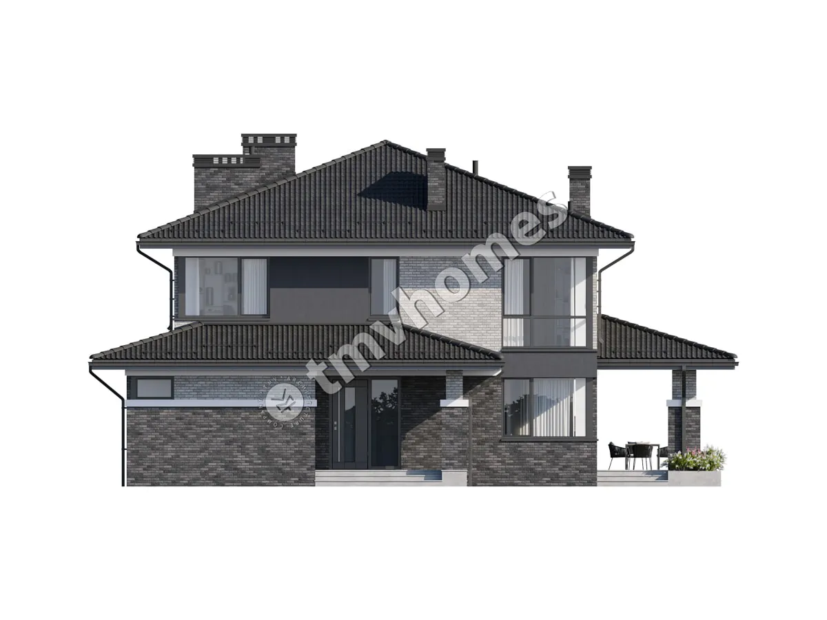 House Plan: 2698 ft², 2 Stories, 4 Beds, 3 Baths, Open Floor Plan