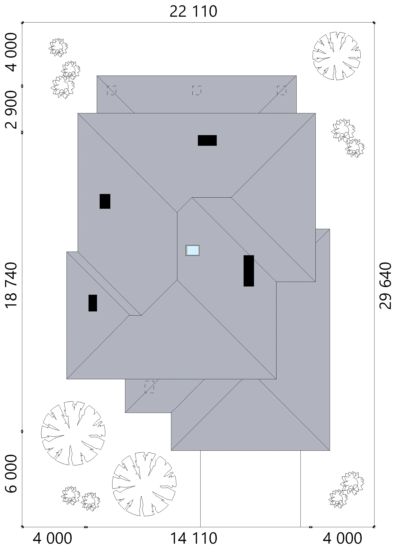 House Plan: 2884 ft², 2 Stories + Basement, 5 Beds, 2 Baths, Open Floor Plan, 2-Car Garage