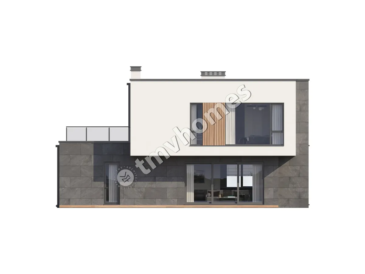 House Plan: 1970 ft², 2 Stories, 3 Beds, 2.5 Baths, Open Floor Plan, 1-Car Garage