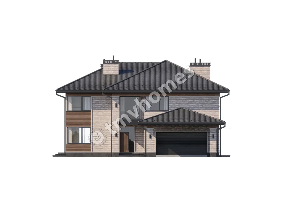 House Plan: 3335 ft², 2 Stories, 4 Beds, Home Office, 3 Baths, Carport