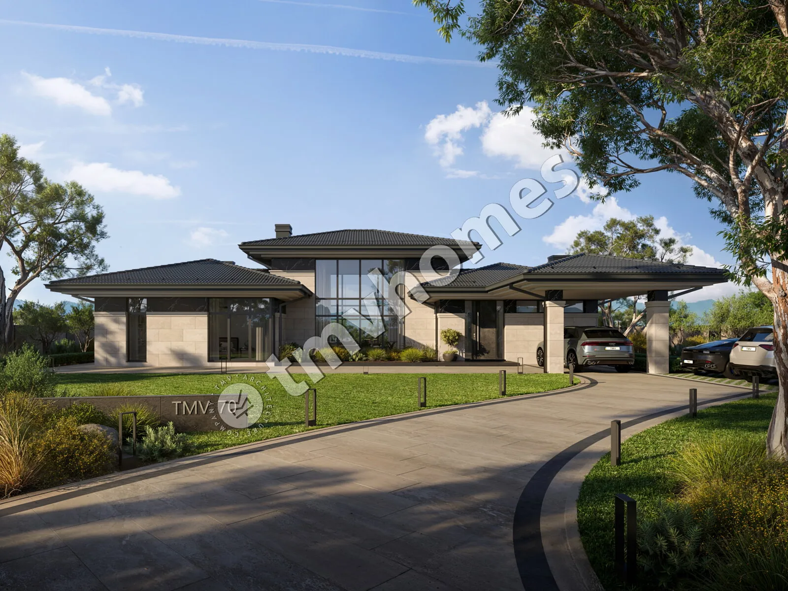 House Plan: 2408 ft², 1 Story, 3 Beds, 3 Baths, Carport