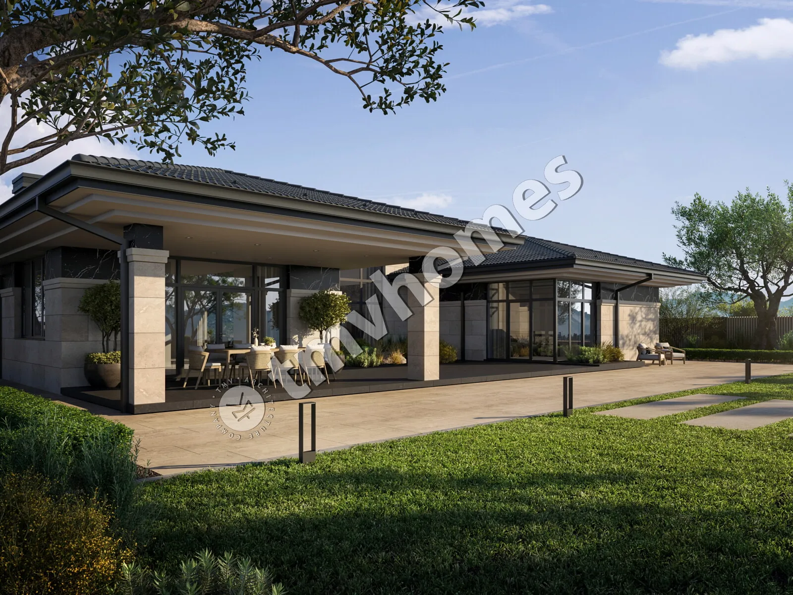House Plan: 2408 ft², 1 Story, 3 Beds, 3 Baths, Carport
