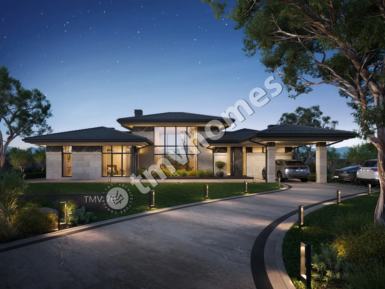 House Plan: 2408 ft², 1 Story, 3 Beds, 3 Baths, Carport