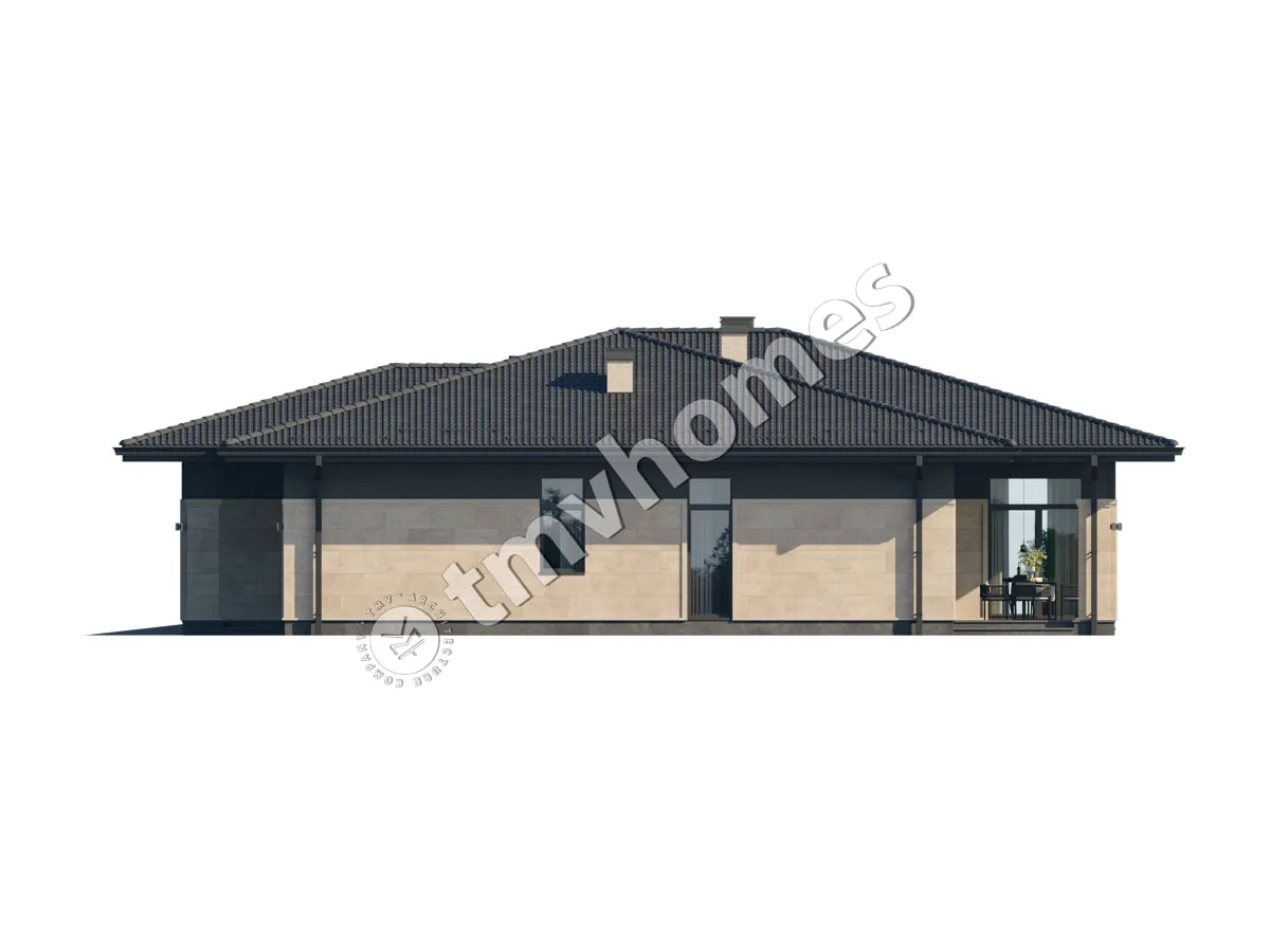 House Plan: 1800 ft², 1 Story, 3 Beds, 2 Baths, Open Floor Plan, 1-Car Garage