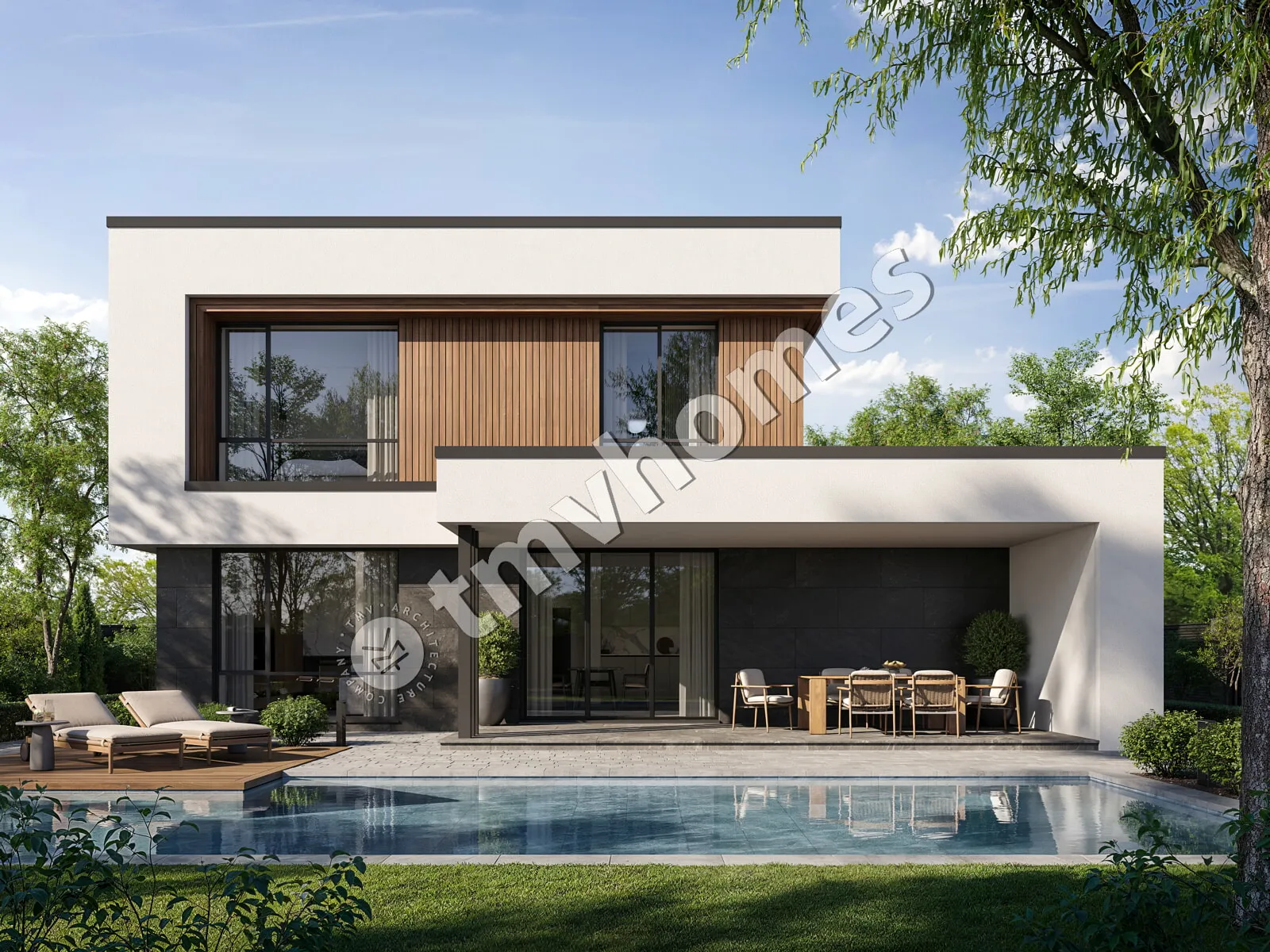 House Plan: 2260 ft², 2 Stories, 4 Beds, 3 Baths, Open Floor Plan, 1-Car Garage