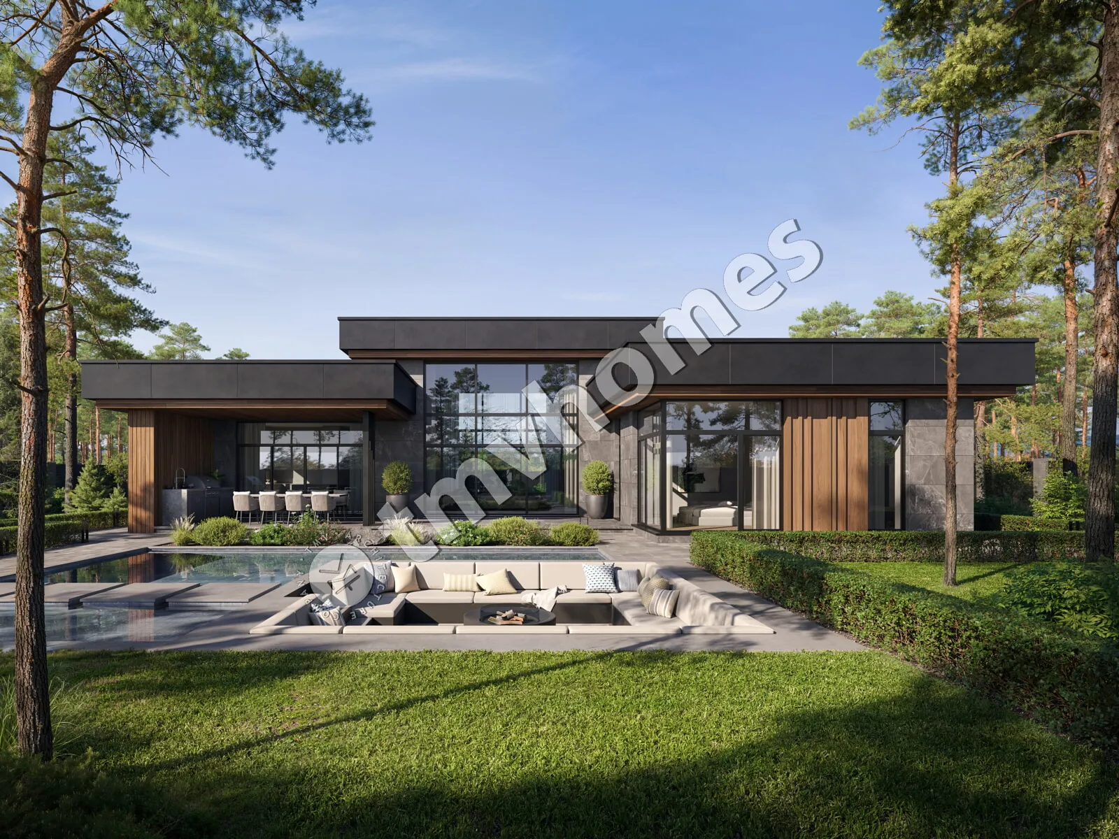 House Plan: 2231 ft², 1 Story, 3 Beds, Home Office, 3 Baths, Open Floor Plan, Carport