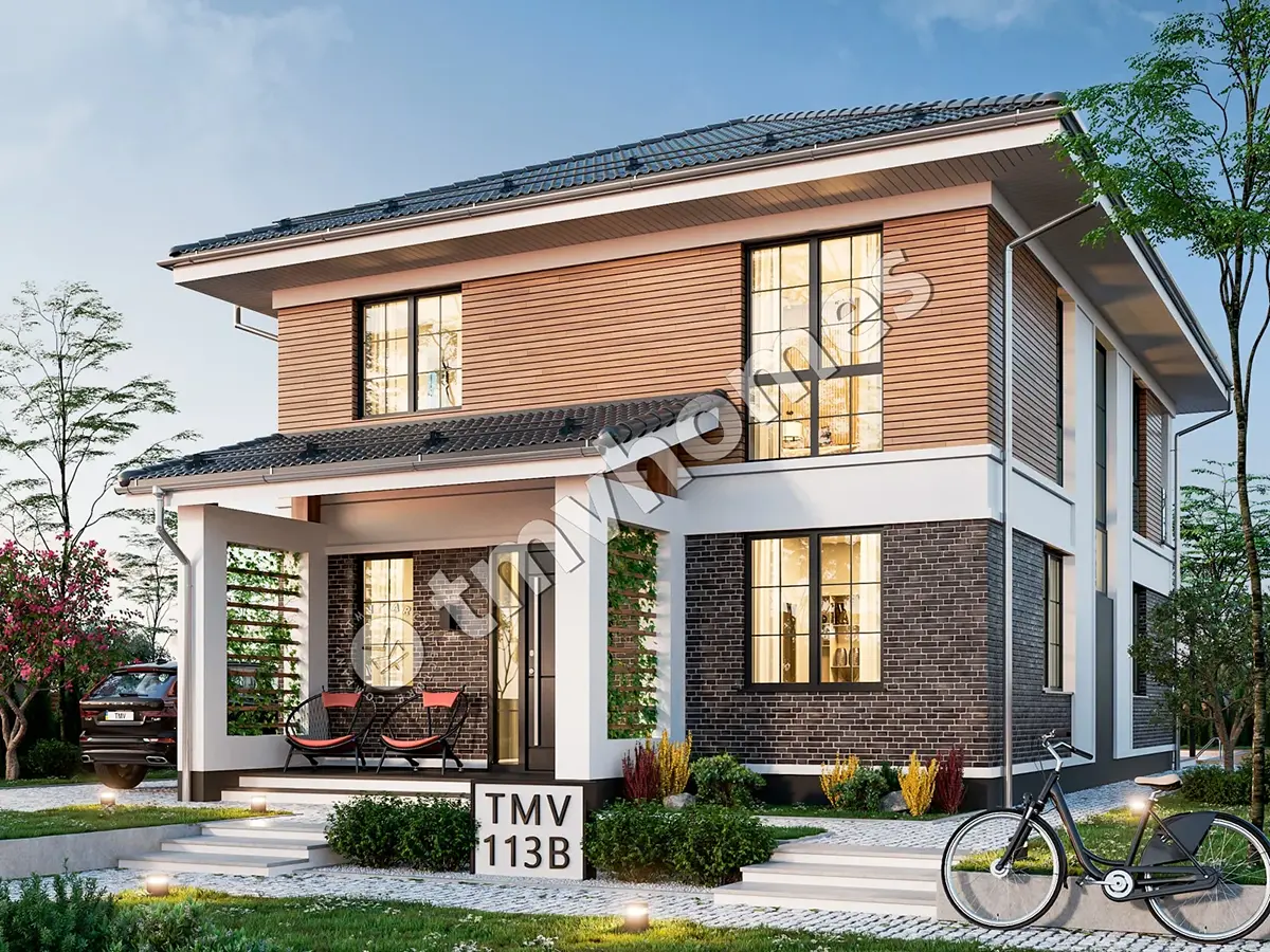 House Plan: 1952 ft², 2 Stories, 4 Beds, 3 Baths, Open Floor Plan