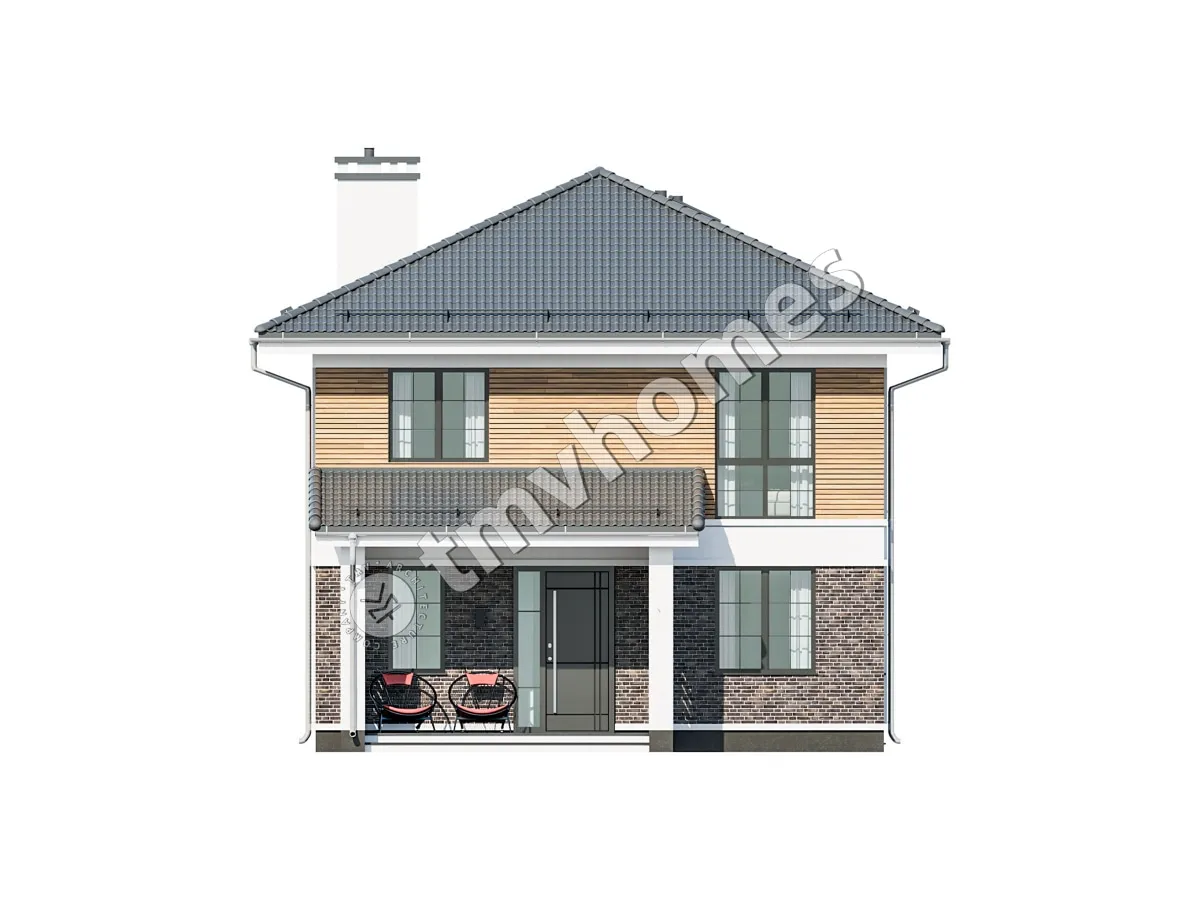 House Plan: 1952 ft², 2 Stories, 4 Beds, 3 Baths, Open Floor Plan