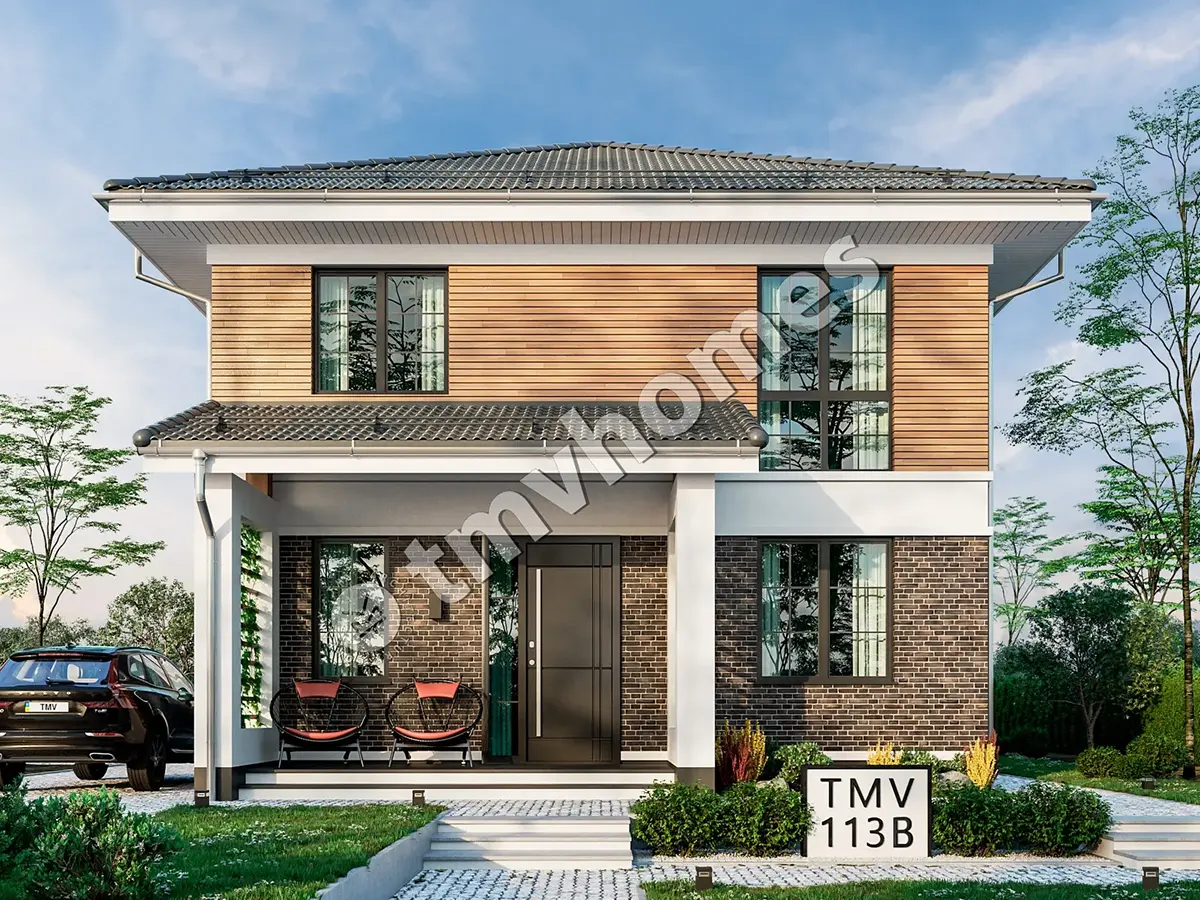 House Plan: 1952 ft², 2 Stories, 4 Beds, 3 Baths, Open Floor Plan