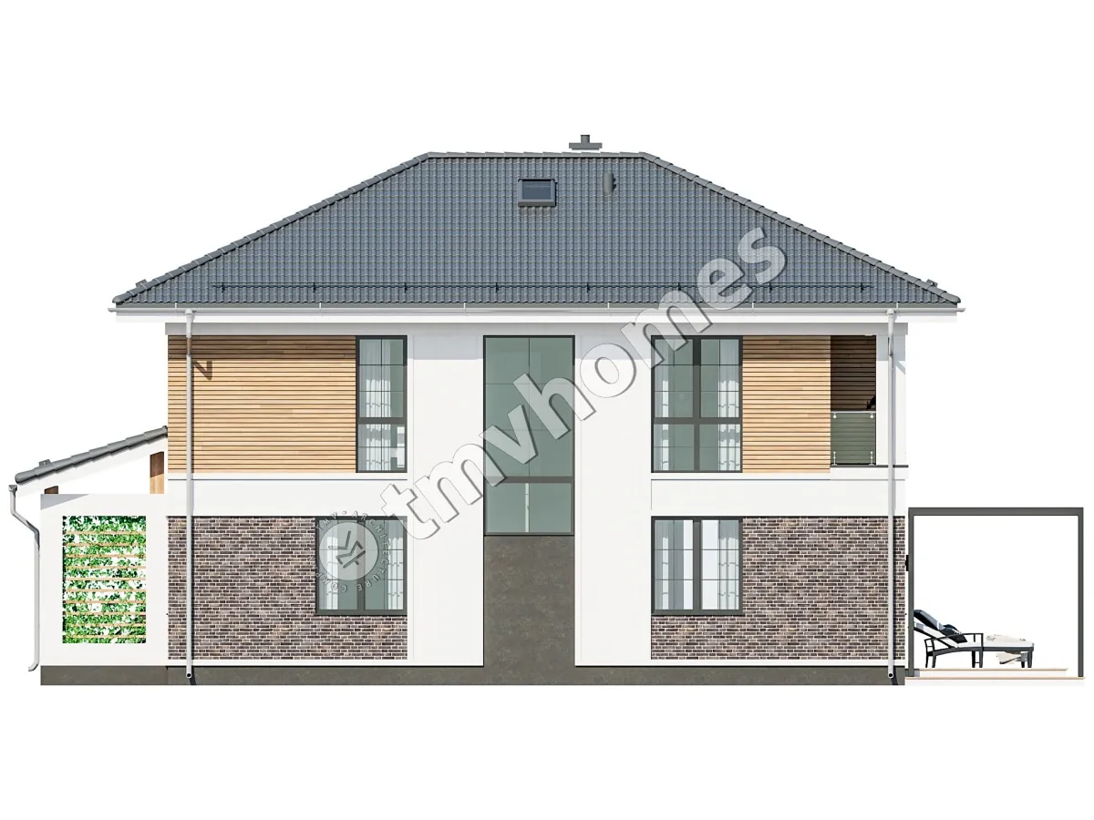 House Plan: 1952 ft², 2 Stories, 4 Beds, 3 Baths, Open Floor Plan