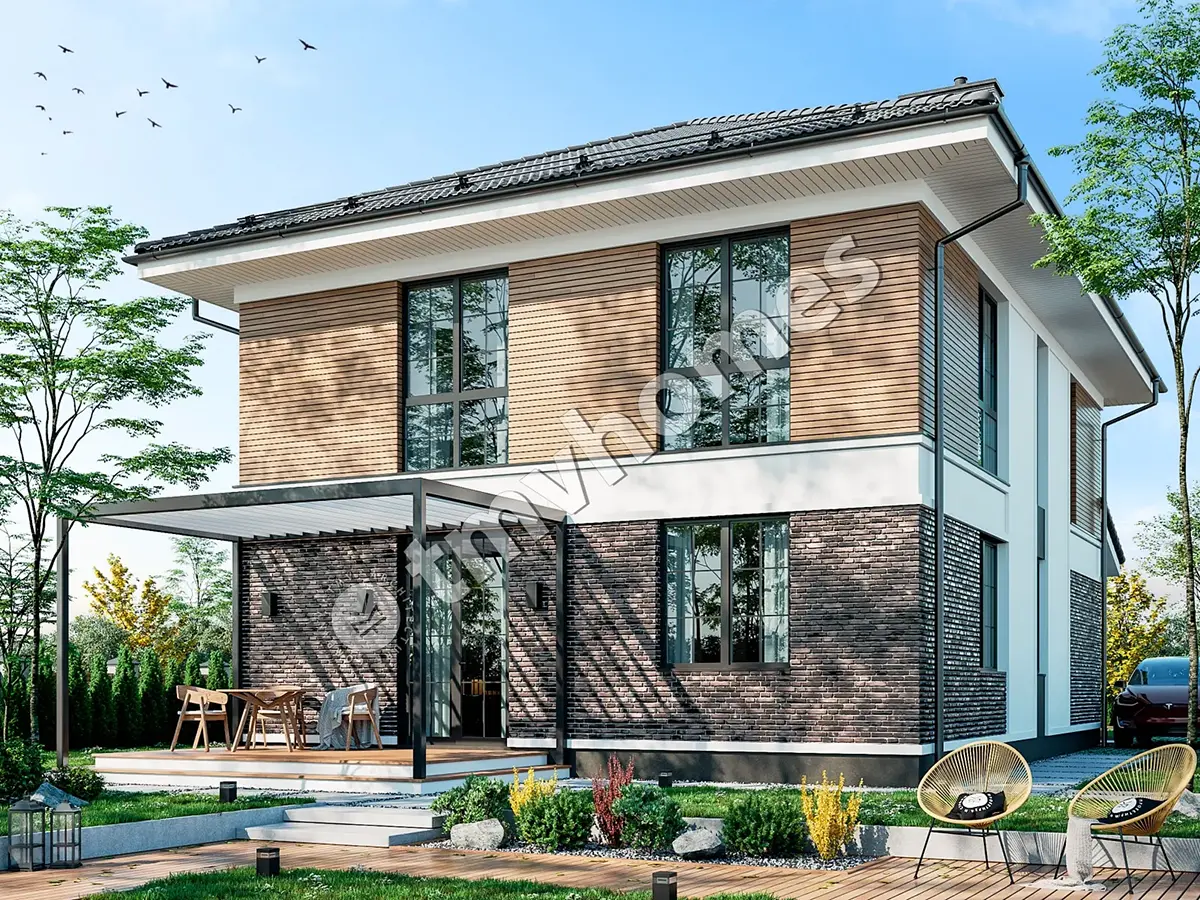 House Plan: 2002 ft², 2 Stories, 5 Beds, 2 Baths, Open Floor Plan
