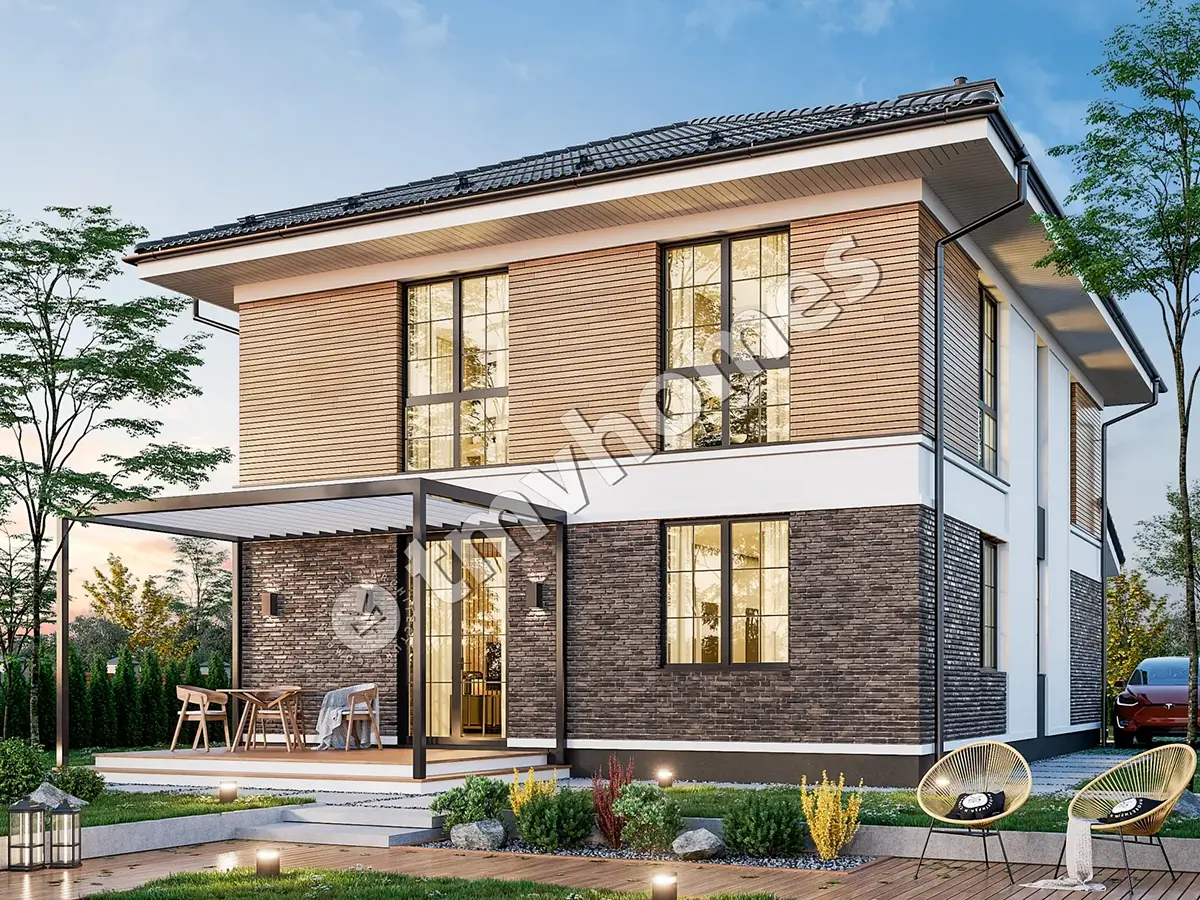 House Plan: 2002 ft², 2 Stories, 5 Beds, 2 Baths, Open Floor Plan