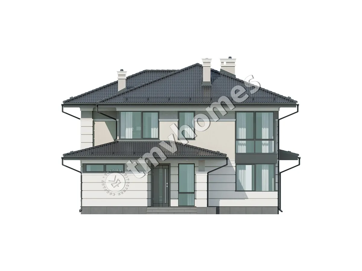 House Plan: 2760 ft², 2 Stories, 4 Beds, Home Office, 3 Baths, Open Floor Plan