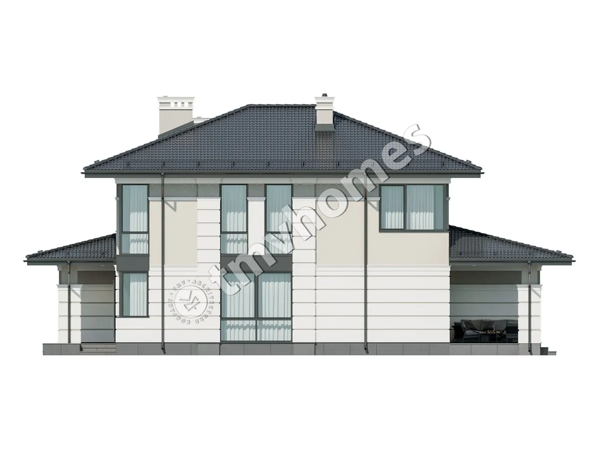 House Plan: 2760 ft², 2 Stories, 4 Beds, Home Office, 3 Baths, Open Floor Plan