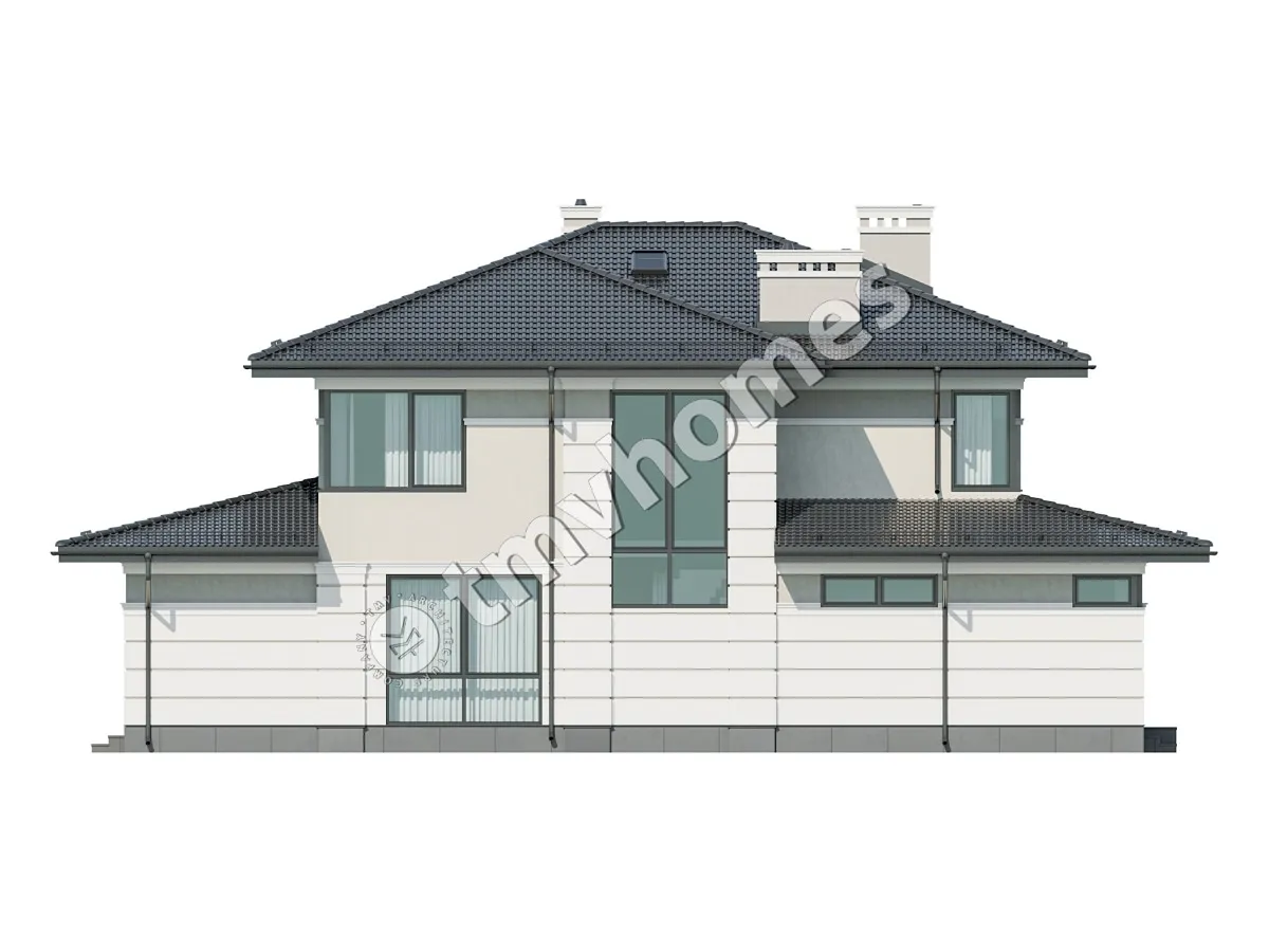 House Plan: 2760 ft², 2 Stories, 4 Beds, Home Office, 3 Baths, Open Floor Plan
