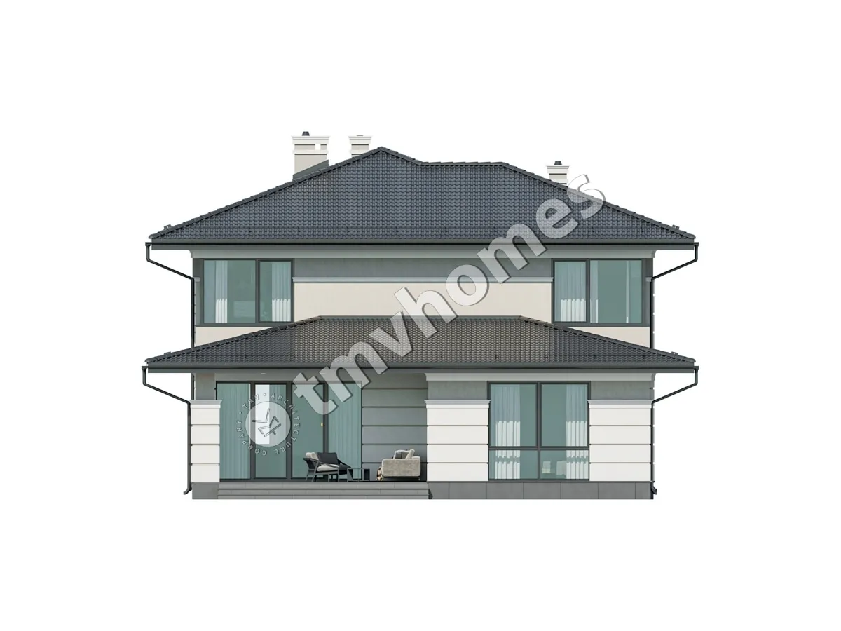 House Plan: 2760 ft², 2 Stories, 4 Beds, Home Office, 3 Baths, Open Floor Plan