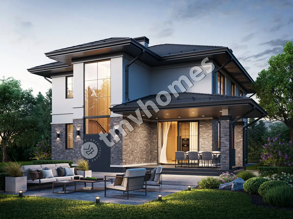 House Plan: 2130 ft², 2 Stories, 4 Beds, 3 Baths, Open Floor Plan