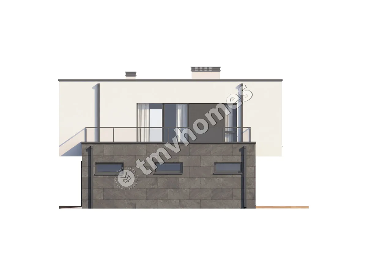 House Plan: 1970 ft², 2 Stories, 3 Beds, 2.5 Baths, Open Floor Plan, 1-Car Garage