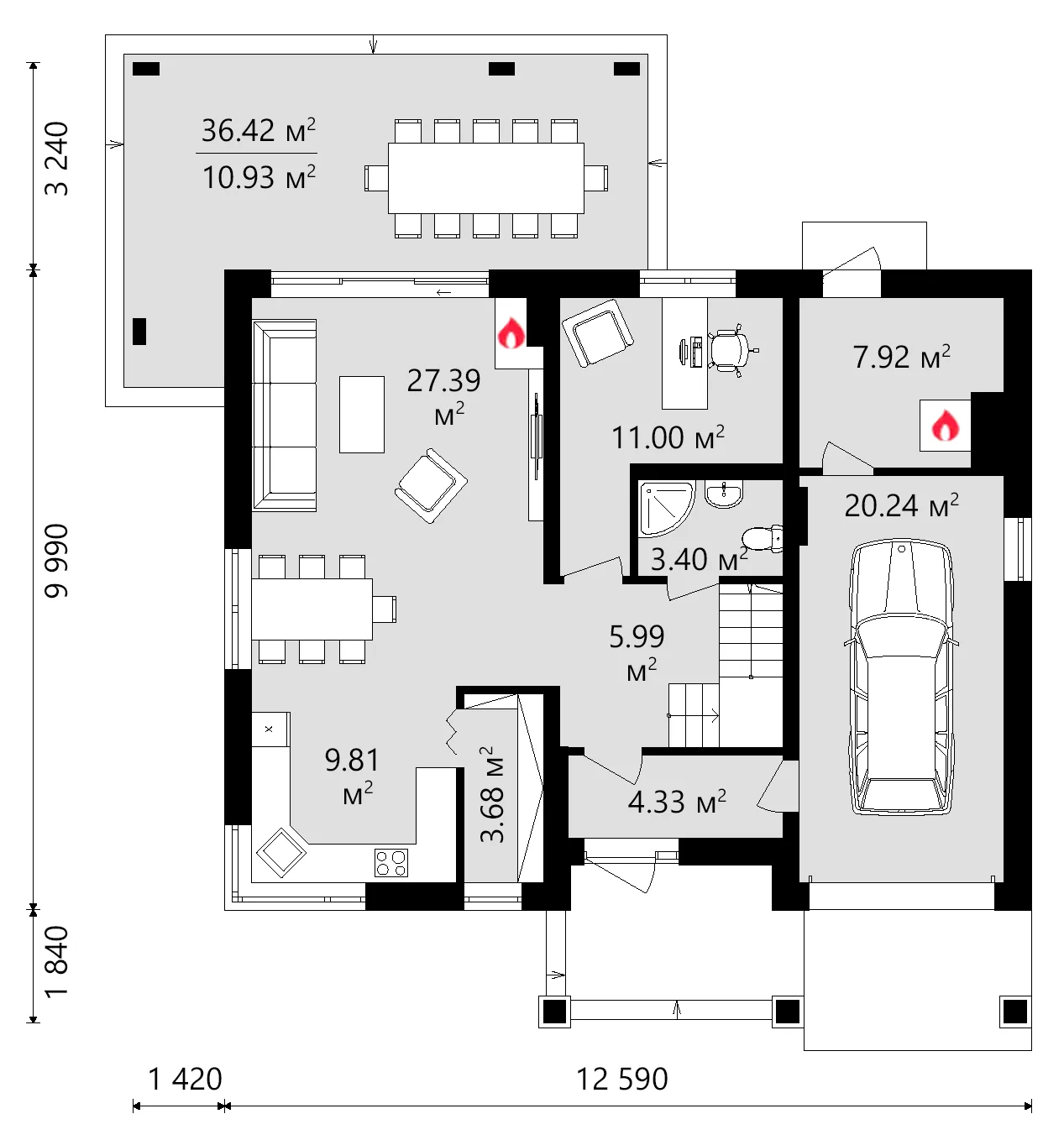 93116C - First Floor
