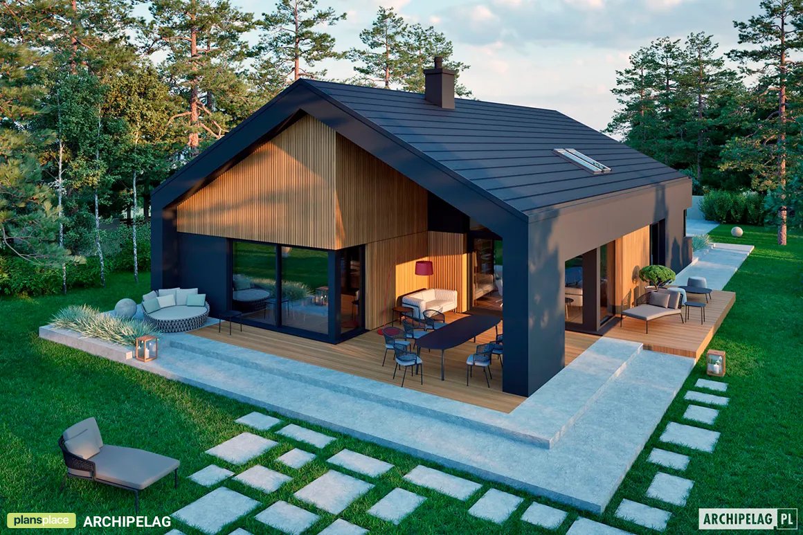 House Plan: 1523 ft², 1 Story, 3 Beds, Home Office, 2 Baths ()