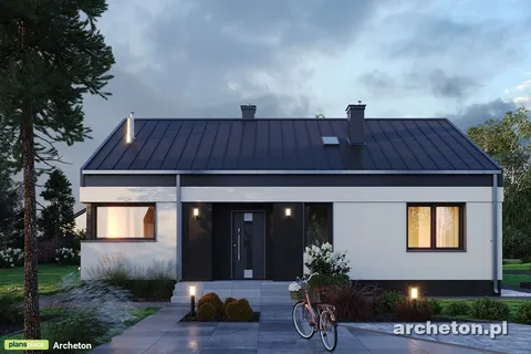 Main Images 1 – Barn House Plan with Floor-to-Ceiling Windows