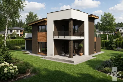 Main Images 3 – 2-Story House Plan 1549 ft², 3 Beds — 91452R