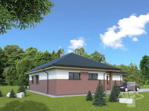 Main Images 4 – 1-Story House Plan 1177 ft², 3 Beds — 90600R