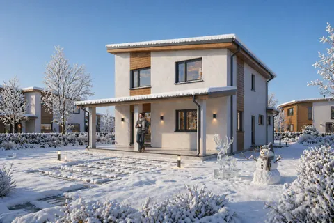 Main Images 4 – 2-Story House Plan 1344 ft², 3 Beds — 29372R