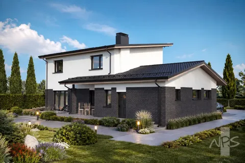 Main Images 4 – 2-Story House Plan 1584 ft², 3 Beds — 18859R