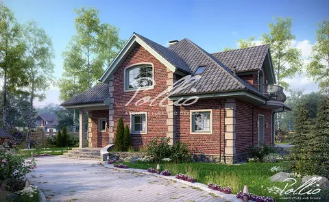 Main Images 3 – 1.5-Story House Plan 2287 ft², 3 Beds — 18365C