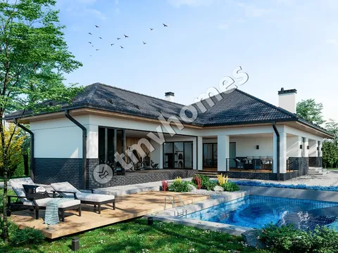 Main Images 3 – 1-Story House Plan 1457 ft², 2 Beds — 48370C