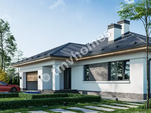 Main Images 3 – 1-Story House Plan 2052 ft², 3 Beds — 82318C