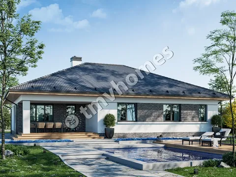 Main Images 4 – 1-Story House Plan 2052 ft², 3 Beds — 82318C