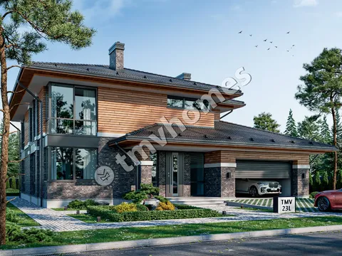 Main Images 4 – 2-Story House Plan 2823 ft², 4 Beds — 18457C