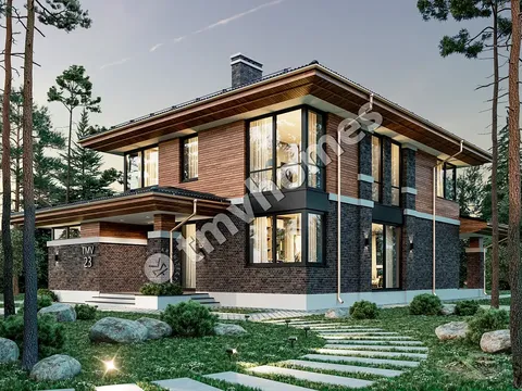 Main Images 3 – 2-Story House Plan 2760 ft², 4 Beds — 31288C