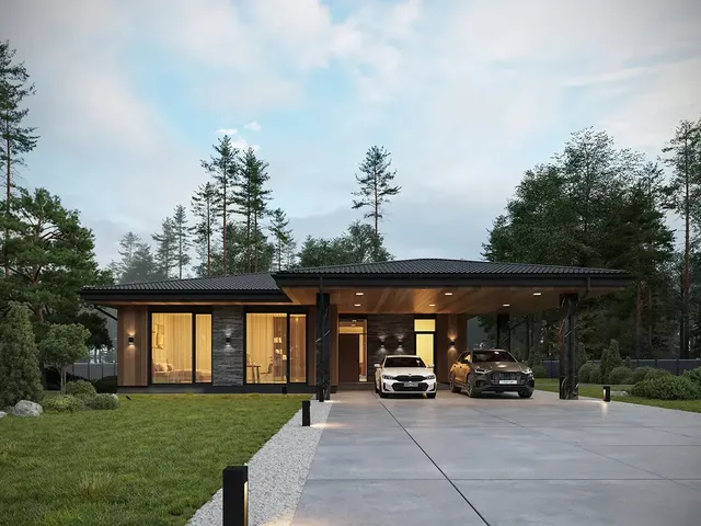 1-Story House Plan 1718 ft²: 3 Beds, 2.5 Baths, Open Floor Plan, without Garage