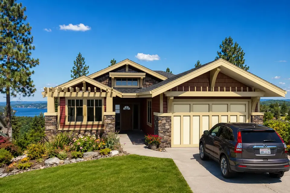 Main Images 2 – 1-Story House Plan 1588 ft², 4 Beds — 97585R