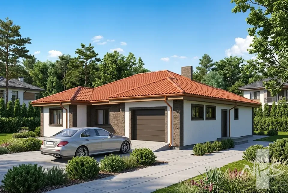Main Images 1 – 1-Story House Plan 1471 ft², 3 Beds — 97310R