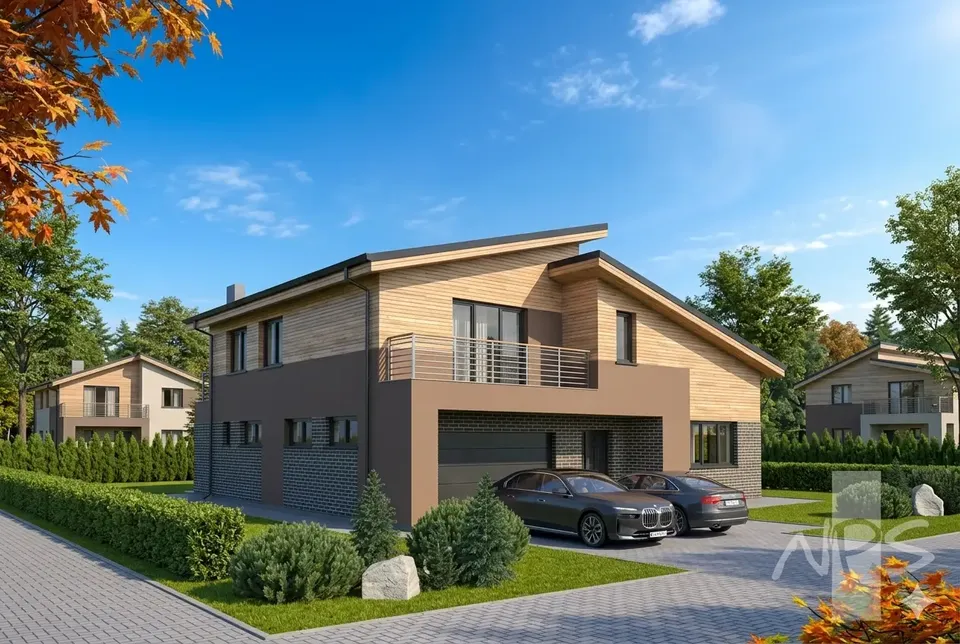 Main Images 2 – 2-Story House Plan 2197 ft², 3 Beds — 12222R