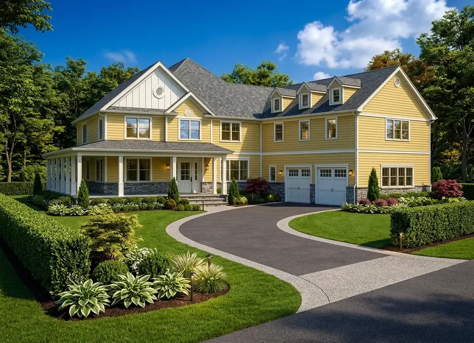 Main Images 2 – 2-Story House Plan 8514 ft², 4 Beds — 66191R