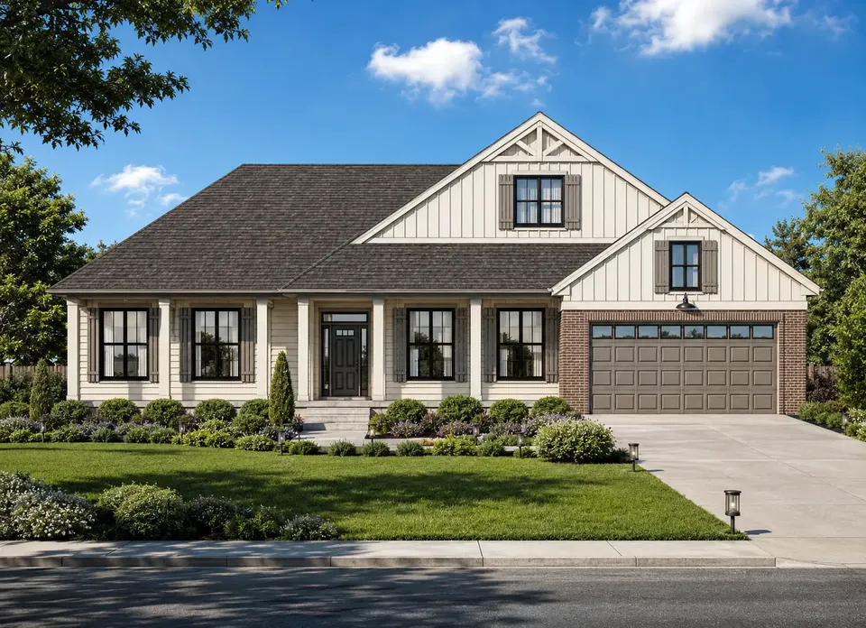 Main Images 2 – 1-Story House Plan 2701 ft², 3 Beds — 78851R