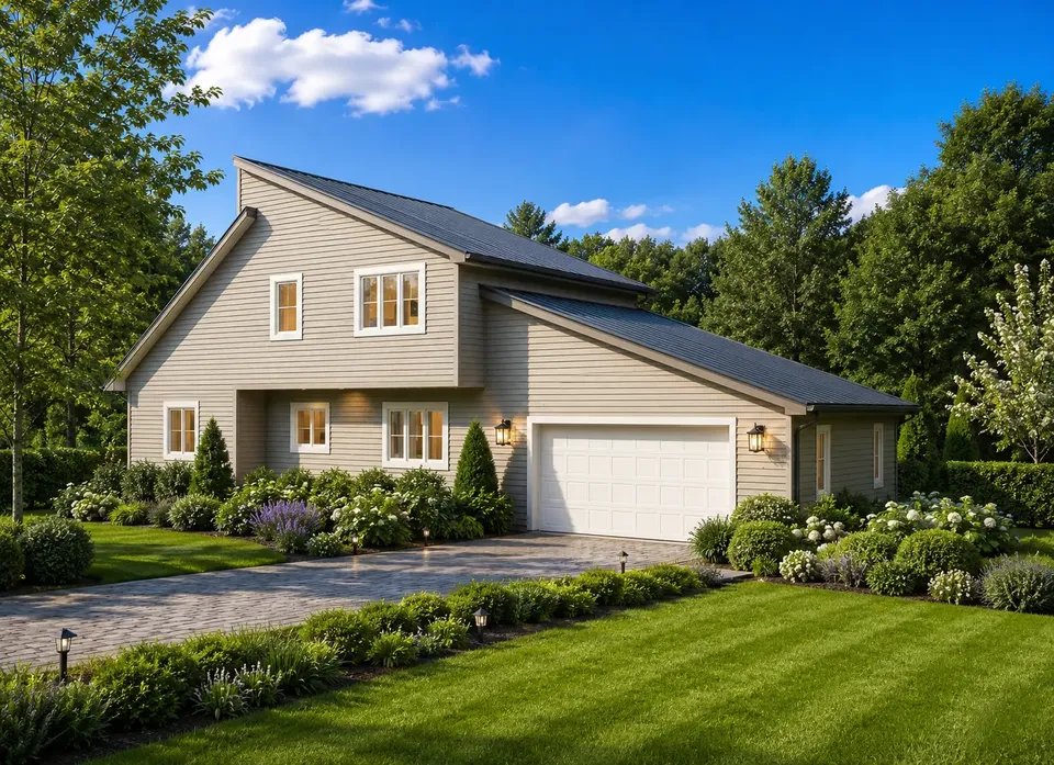 Main Images 2 – 1.5-Story House Plan 1953 ft², 3 Beds — 56523R