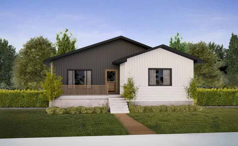 Main Images 2 – 1-Story House Plan 1384 ft², 3 Beds — 15984UC
