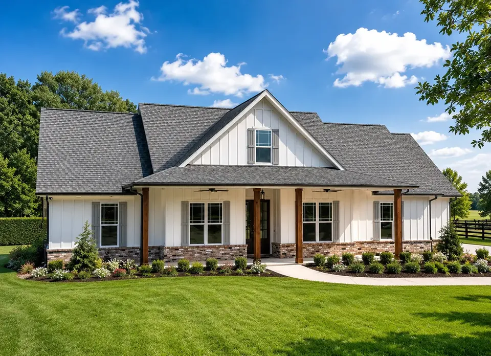 Main Images 2 – 1-Story House Plan 1993 ft², 3 Beds — 49216R