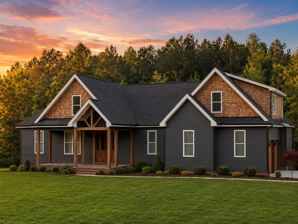 Main Images 2 – 1.5-Story House Plan 2665 ft², 3 Beds — 19642R