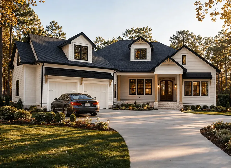 Main Images 2 – 1.5-Story House Plan 2905 ft², 3 Beds — 39461R
