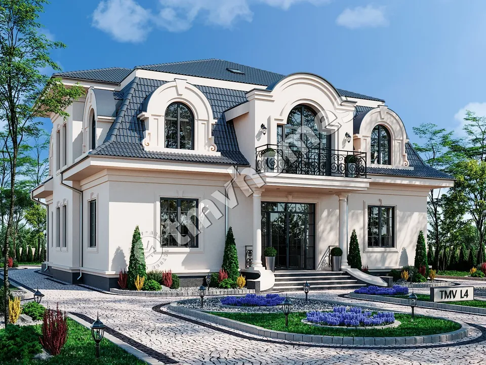 Main Images 2 – 2-Story House Plan 3857 ft², 4 Beds — 83292R