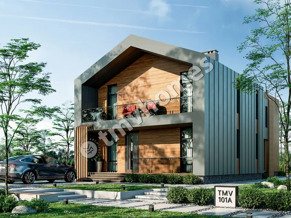 Main Images 2 – 1.5-Story House Plan 2411 ft², 3 Beds — 27952C