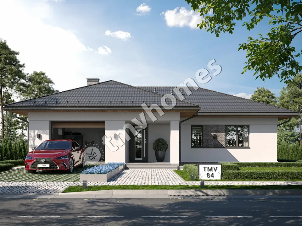 Main Images 2 – 1-Story House Plan 1474 ft², 3 Beds — 72446C